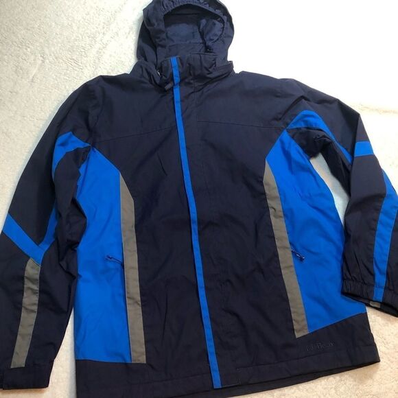 L.L. BEAN LIGHTWEIGHT HOODED JACKET - Picture 1 of 13